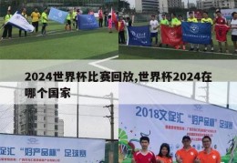 2024世界杯比赛回放,世界杯2024在哪个国家