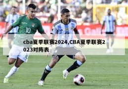 cba夏季联赛2024,CBA夏季联赛2023对阵表