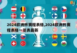 2024欧洲杯赛程表格,2024欧洲杯赛程表格一览表最新