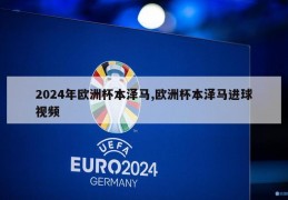 2024年欧洲杯本泽马,欧洲杯本泽马进球视频