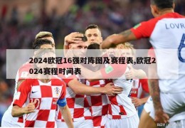 2024欧冠16强对阵图及赛程表,欧冠2024赛程时间表